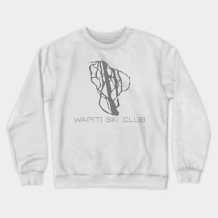 Wapiti Ski Club Resort 3D Crewneck Sweatshirt